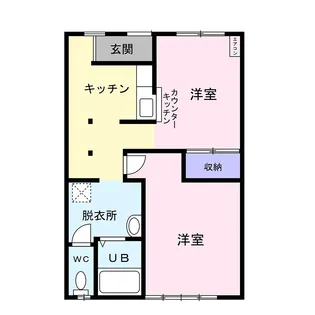 ワンフロアNEXT【2階】の間取り