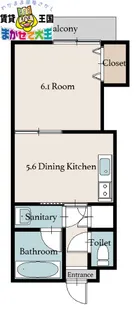 T‘s BLD【3階】の間取り