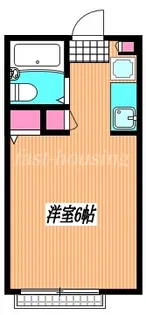 ハーベストハイム【1階】の間取り