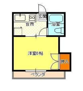 ホワイトメゾン津島C【1階】の間取り