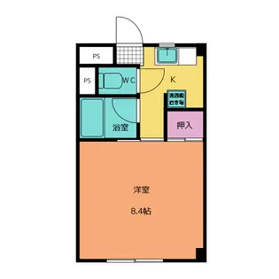 エイブル21【1階】の間取り