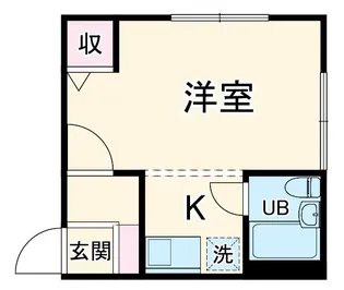 コーポ前田【2階】の間取り