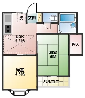コロニアル実籾第1【1階】の間取り