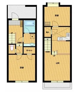 セザンヌ大久保の間取り