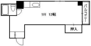 メゾン寿々屋【2階】の間取り