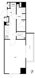 ルーブル三軒茶屋参番館【4階】の間取り