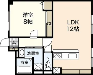 アルパウェストヴィラII【6階】の間取り