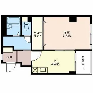 Salute【3階】の間取り