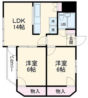 第12明智ビル【3階】の間取り
