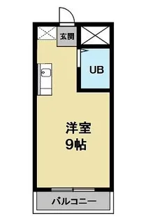 ルネサンス美島【2階】の間取り