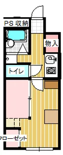 レフィナード【2階】の間取り