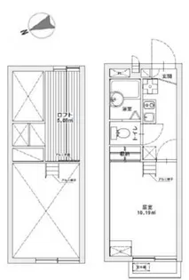Natura FUNABORI(旧VingtetunII)【2階】の間取り
