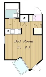 ドミトリー原町田【3階】の間取り