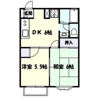 神奈川県川崎市宮前区馬絹4【アパート】の間取り