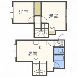 グレースハイム新川【2階】の間取り