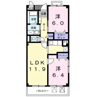 Good Hill【2階】の間取り