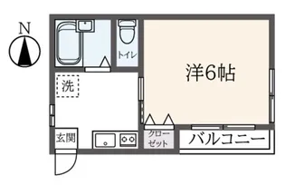 タウンコート【2階】の間取り