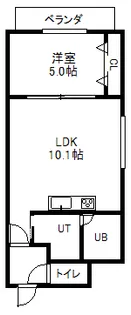 パティーナ東大通【5階】の間取り
