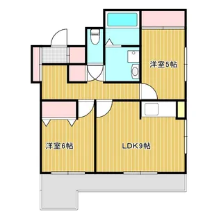 プランドール松戸【4階】の間取り