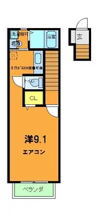 Grandir【2階】の間取り