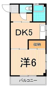 第一ジュネス倉田【4階】の間取り