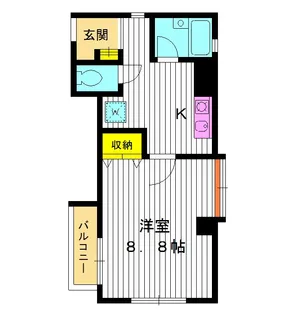 東京都練馬区豊玉上2【マンション】の間取り