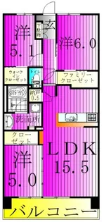 ソライエ流山おおたかの森【8階】の間取り