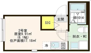 ポルージュ小岩【3階】の間取り