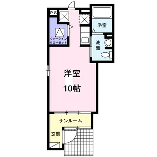 リヴェール【1階】の間取り