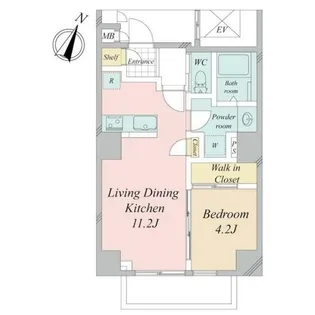 AIFLAT dokanyama【7階】の間取り
