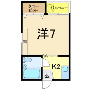 FLAT光【1階】の間取り