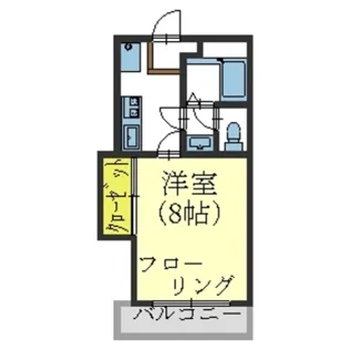 エブリークレハI【3階】の間取り