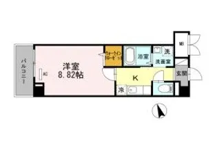 コンフォールさくら【3階】の間取り