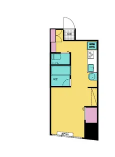 鶯谷タウンプラザ【2階】の間取り
