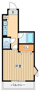 メゾンマノリア【4階】の間取り