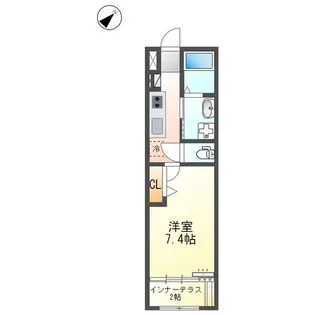セレノヴァ【1階】の間取り
