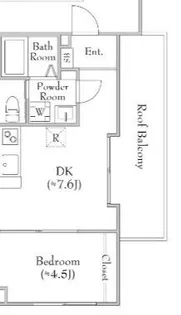 Fons Lucis Izumi【4階】の間取り