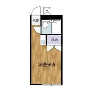 美しの森ハウスB棟【2階】の間取り