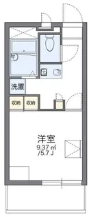 レオパレスラークヒル【1階】の間取り
