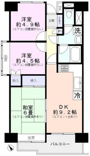 アルシオン戸田公園【5階】の間取り