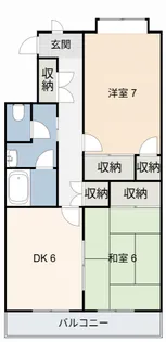 シャンピア【3階】の間取り