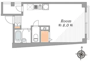 アーバンパス新井薬師【1階】の間取り