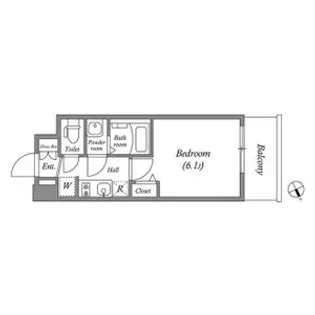 メインステージ天王寺サイドシティ【9階】の間取り