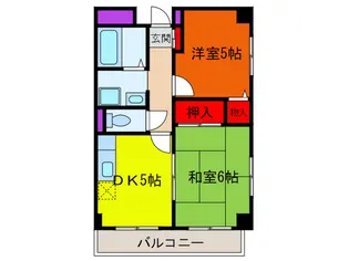 マンション S&Y【4階】の間取り