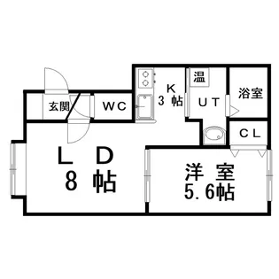 Brook Lands【2階】の間取り
