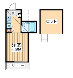 パレス日吉【2階】の間取り