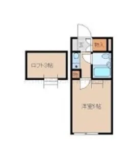 リバティハウス【1階】の間取り