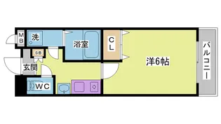 アビテ西町【2階】の間取り