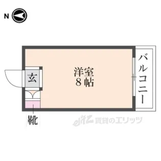 ガーデンハイツ高川【3階】の間取り