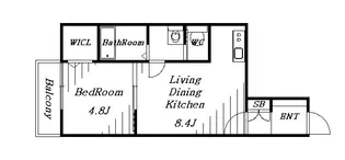 グランダ千葉【1階】の間取り